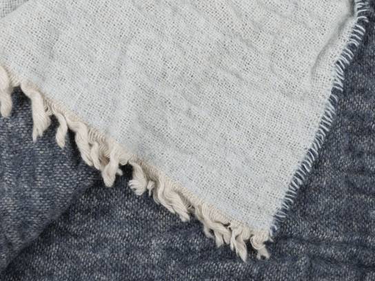 Mantita reversible azul