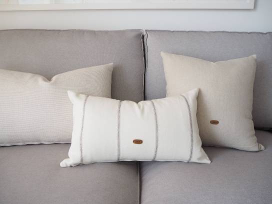 Lino raya gris claro 3050