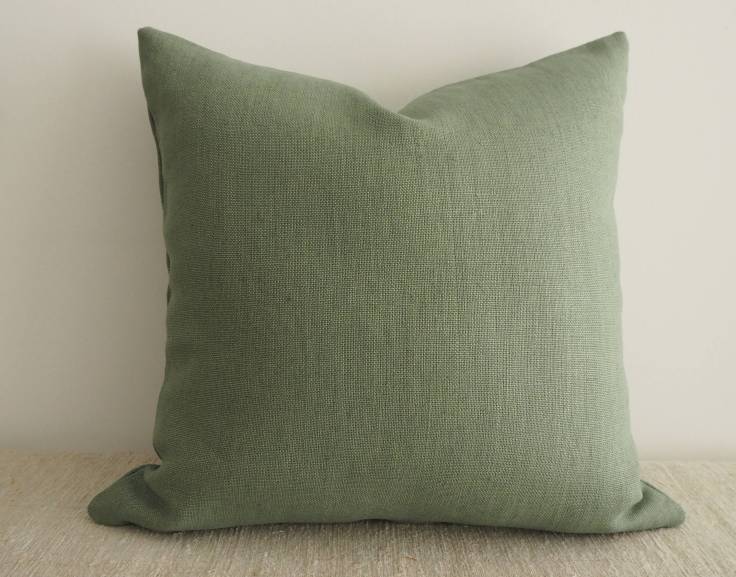 Lino lavado verde 4545