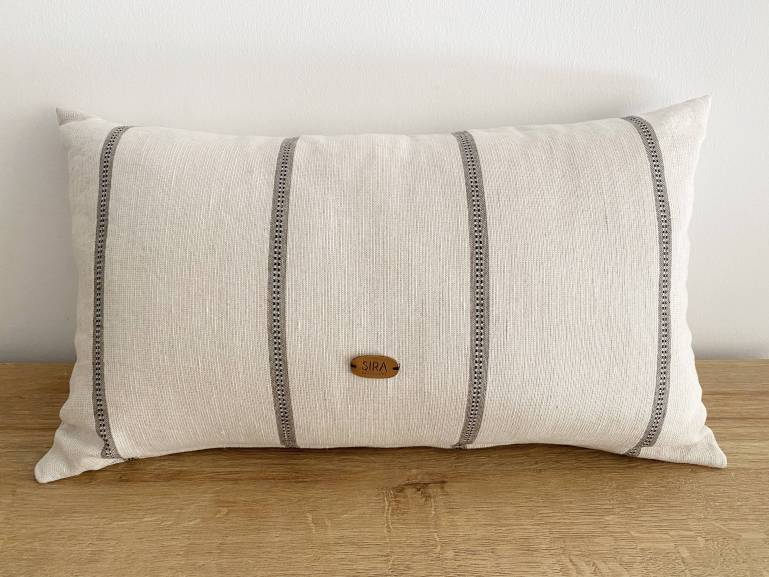 Lino XX raya gris plomo 3050