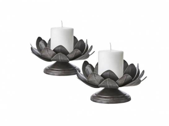 Soporte vela flower