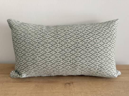 Cojín rombo verde 3050...